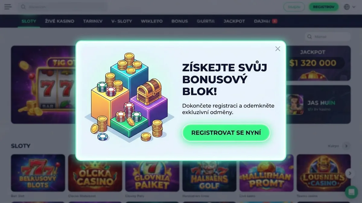 Registrace s bonusem